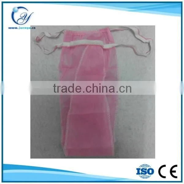 Hot Open Sex Dark Blue Disposable Nonwoven Women Bikini