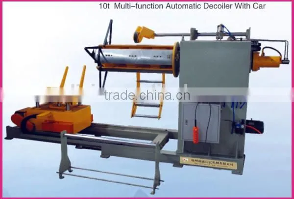 Electric Color Steel Hydraulic Automatic Decoiler for sale