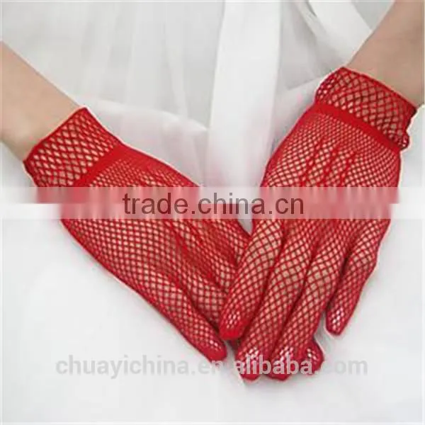 2015 Nylon Ladies Fashionable Sexy Fishnet Glove