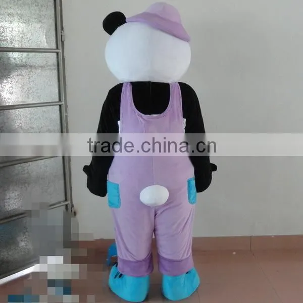 New pants boy panda mascot head/mascot costume/mascot