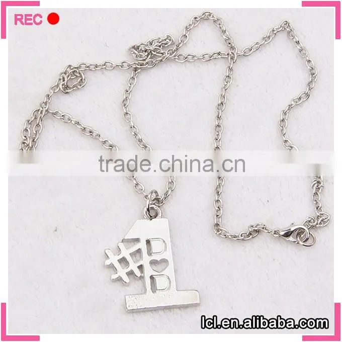 LCL-J5473 #1 DAD Necklace Best Father Gift