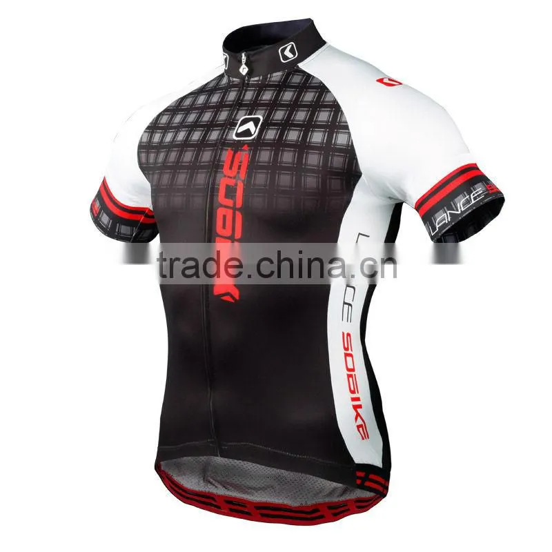Lance Sobike 2013 Sublimation Short Sleeve cycling shirts