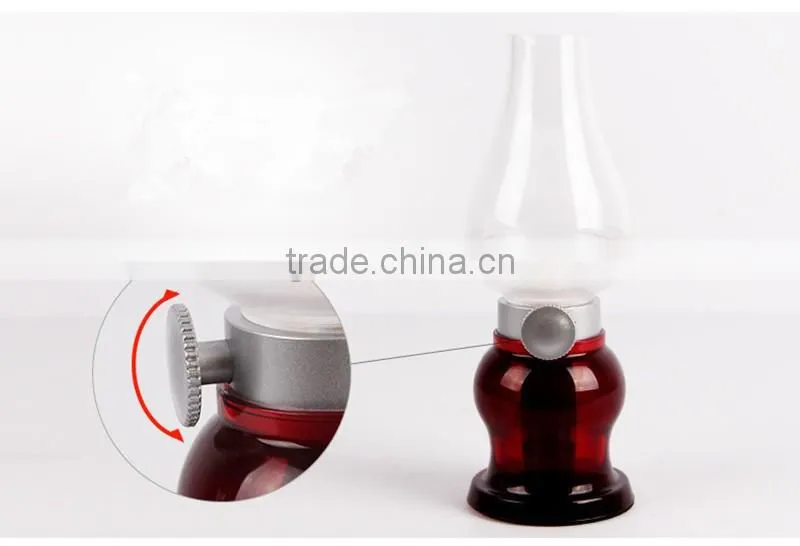 Blow on/off led lamp