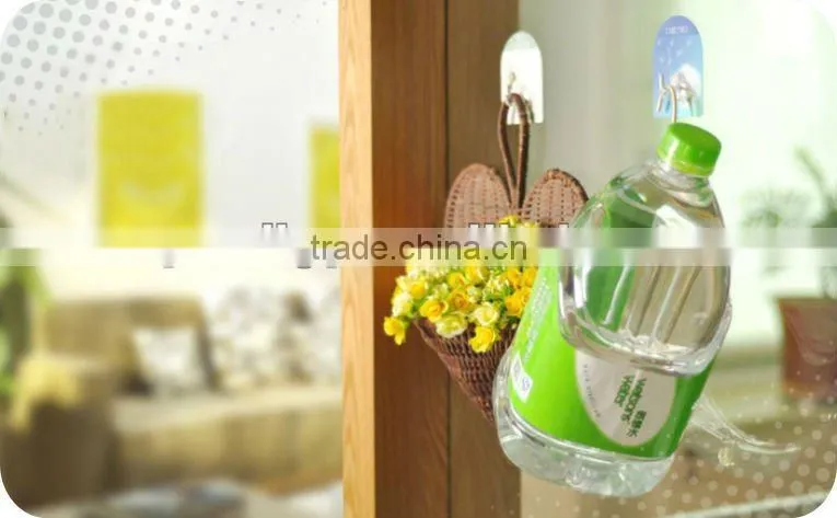 reusable plastic glass door hook