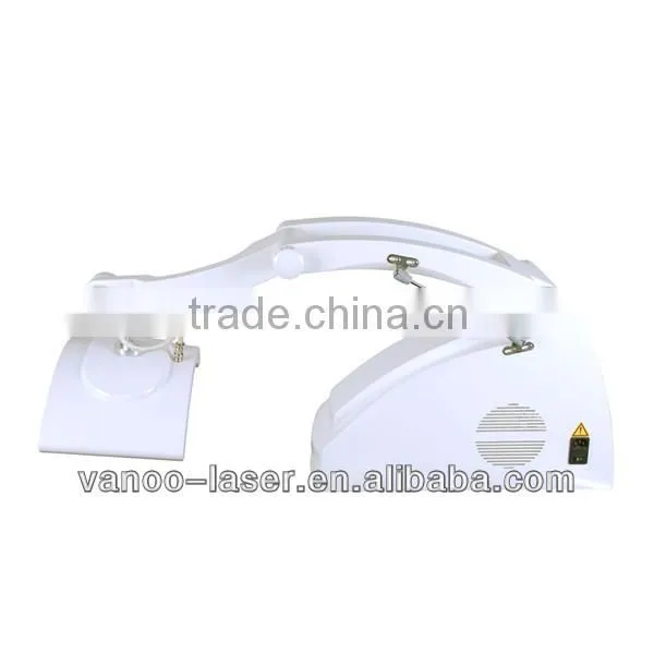 Led and infrared light therapy machine for face care