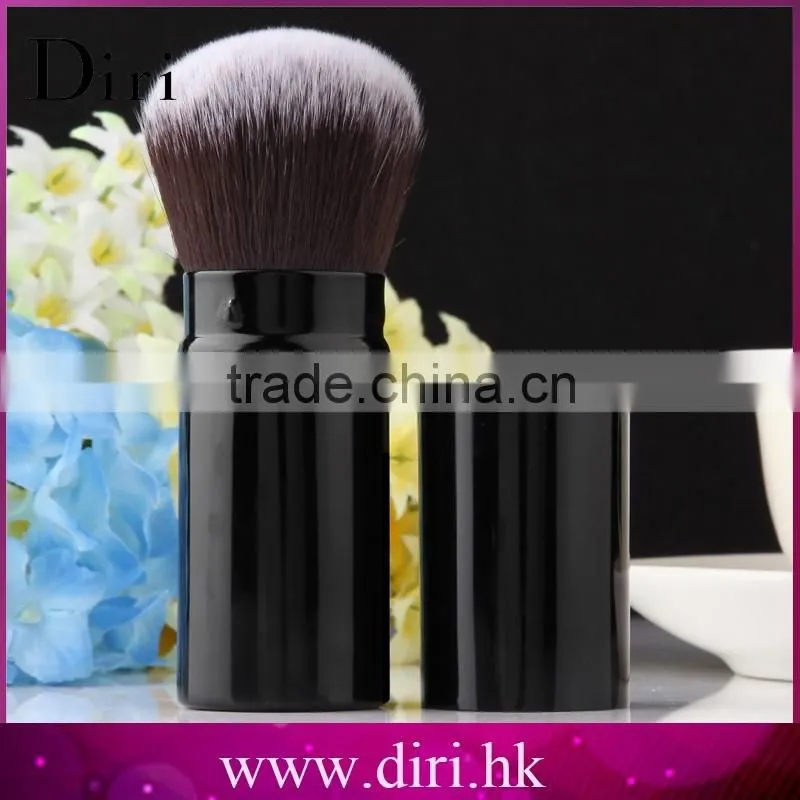 New arrival high quality makeup brush kabuki brush with retractable handle