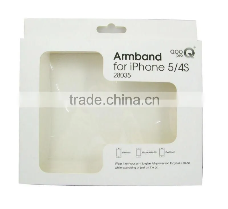 Armband sport+PET clear window printed box