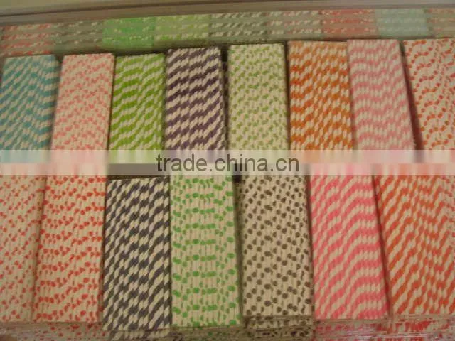 Kids Birthday Party Supplies red Paper Straws for wedding party