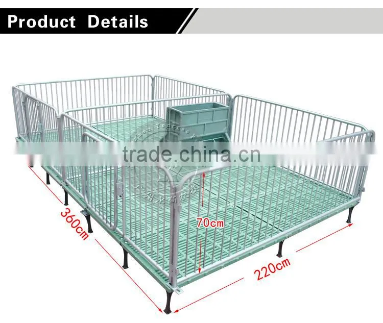 Pig farm equipment Piglet nursery crate pig nursery pen weaner pen