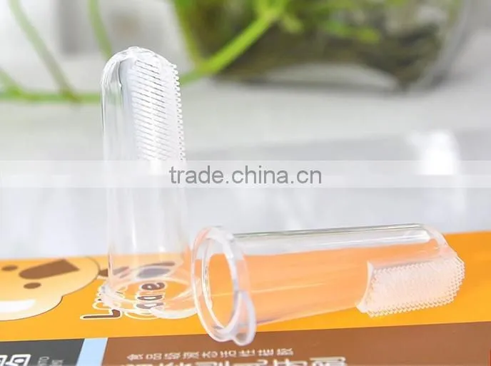 Pet toothbrush, dog finger toothbrush, soft pet massage toothbrush