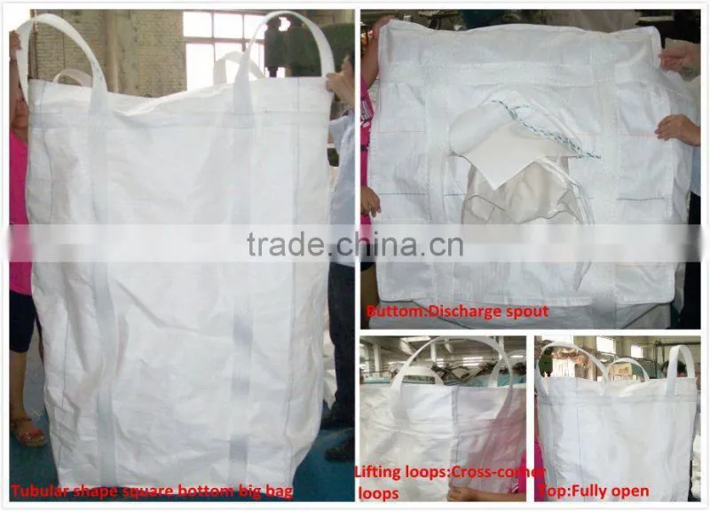 large plastic storage containers bag/jumbo storage bag super sack