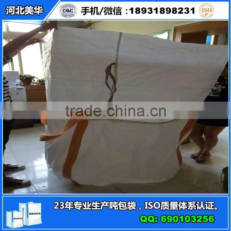 circular 70*80cm steel ore pp 1 ton jumbo bag
