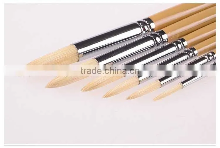 2015 new brush oil set / bristle artist brush