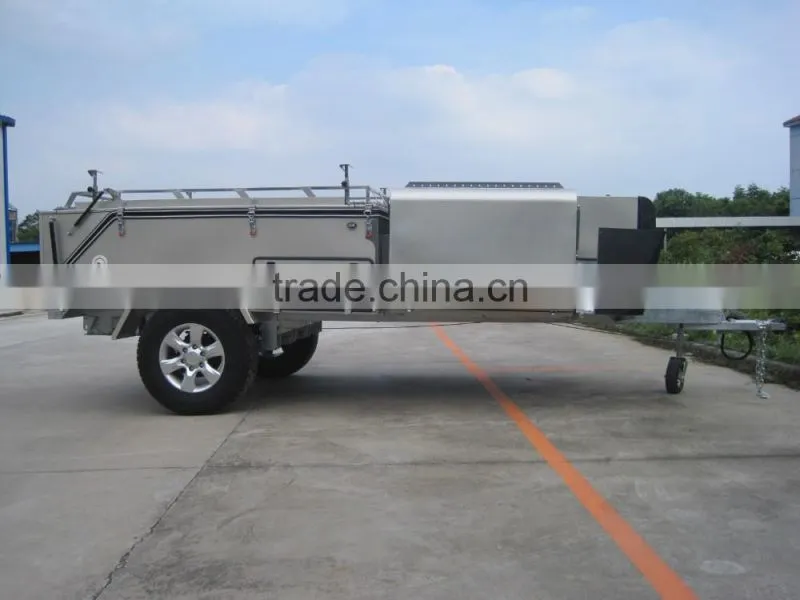 Off road hard floor camper trailer camping trailer caravan