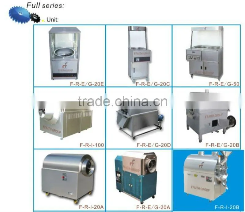 induction heating coffee roasting machine