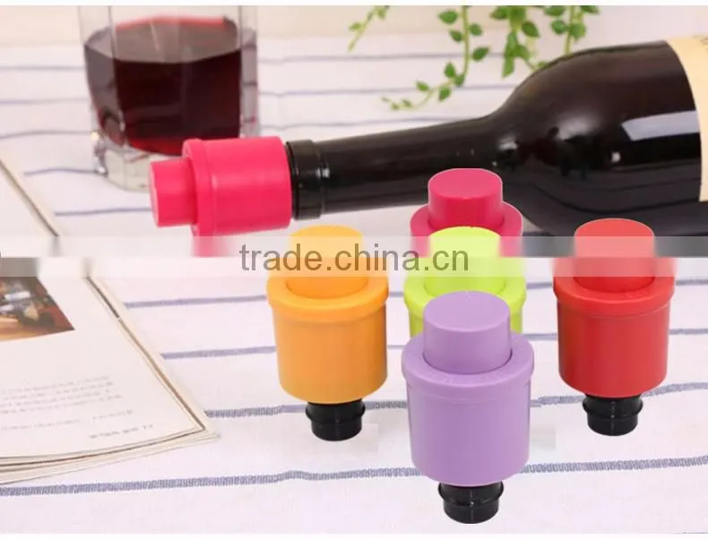 Hot promotion vacuum plastic bottle cap, wine bottle cap
