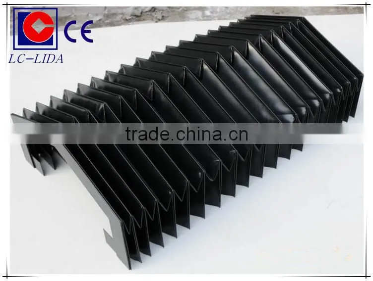 cnc machine accordion type bellow dust cover