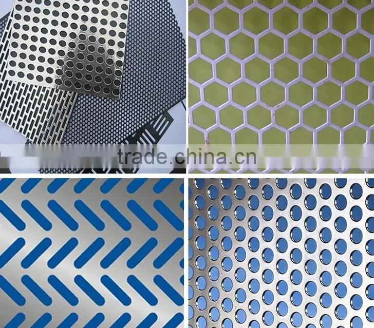 Perforated plastic mesh sheets speaker