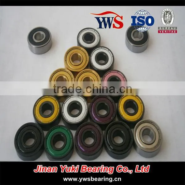 White yellow Bearings 608 skating shoes bearing