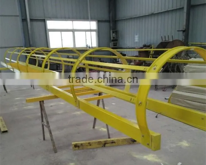 FRP platform ladders and ladder cage systems