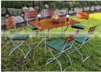Garden leisure table set 1table + 4 chairs