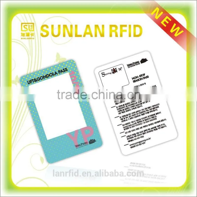 Full color printing pvc business plastic visual card
