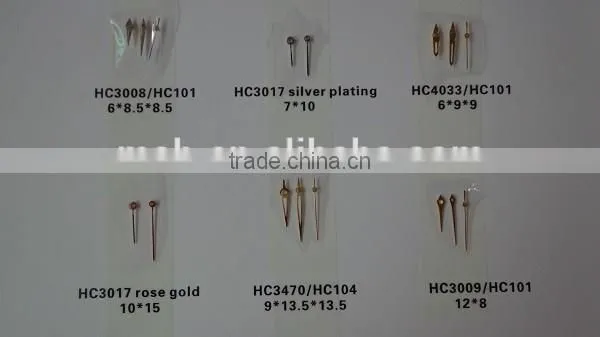 Factory sale diamond watch parts watch hand
