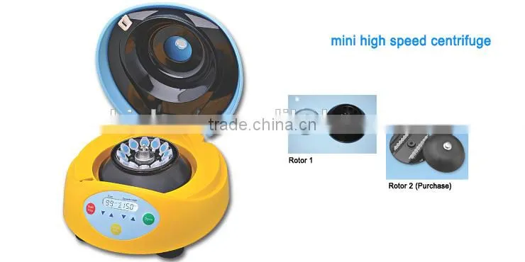 Single speed Mini laboratory centrifuge