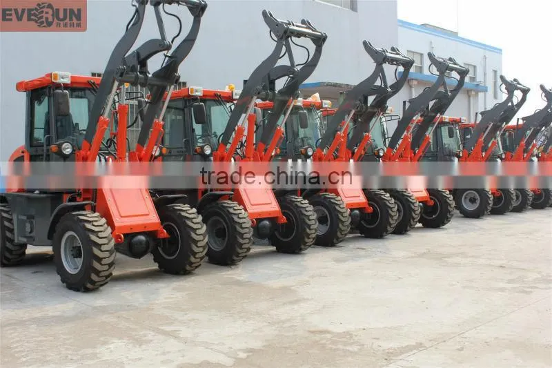 Everun 2015 NEW with snow blade used multifuction wheel loader