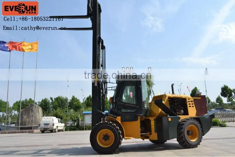 Everun ER3500 4WD Rough Terrain Forklift 3500kg with CE