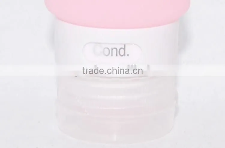 silicone travel cosmetic bottle set with a sucker on the item MP4402