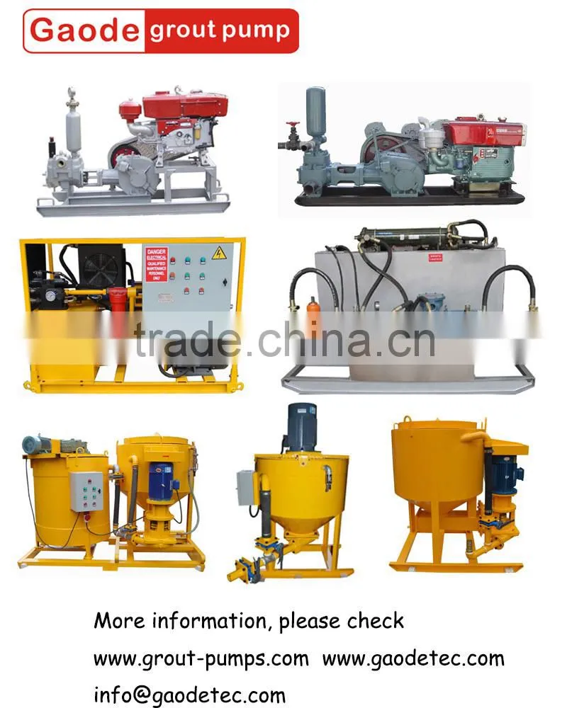 GEC brand specialized grouting cement mixer for engineering projects