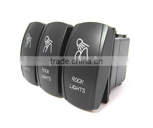 Laser Rocker Switch With ROCK LIGHTS