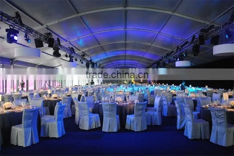 high quality big aluminum frame marquee curve party tent for sale