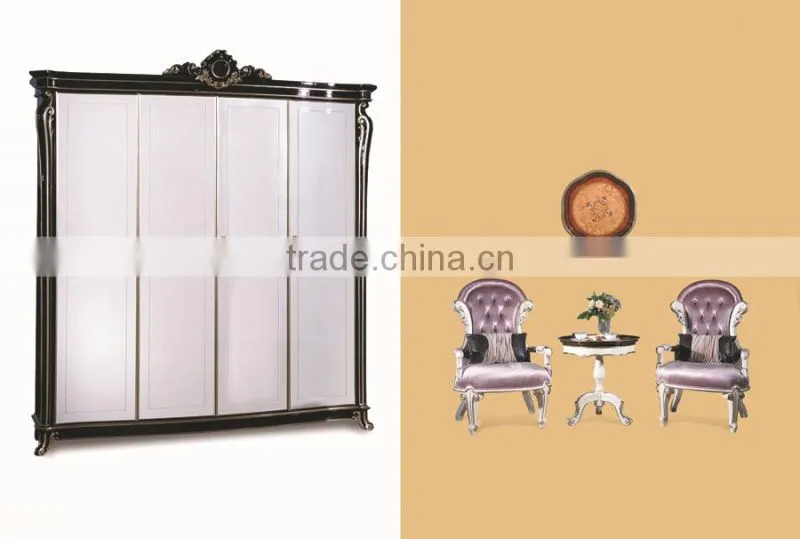 Whose House FurnitureClassic Antique Style White Desk, Executive Desk, Office Desk
