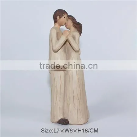 Resin little girl figurine
