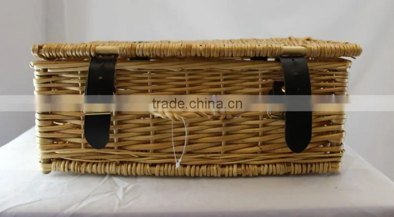 handmade wicker gift hamper basket with lid wicker gift hamper