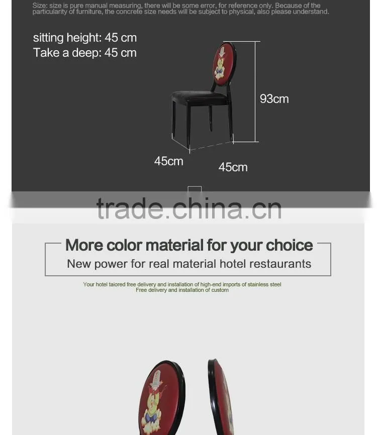 Hot sales New design dining chair for resturant chair