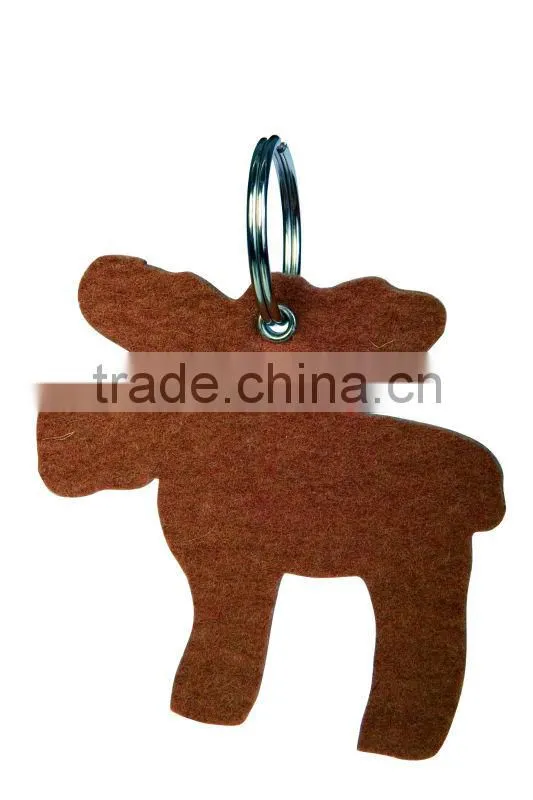 #14051136 China factory directly selling eco-friendly craft keychain made of felt material
