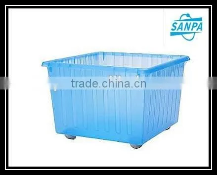 Wholesale Household Cheap PP New Storage Box With Wheels