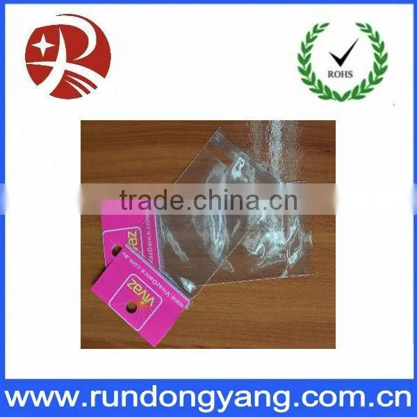 toy packing Opp transparent plastic bag