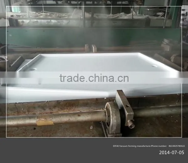 vacuum forming plastic portable promotor display stand