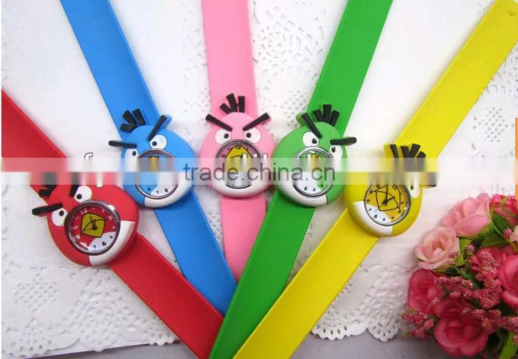 2013 hot sale silicone children slap watch