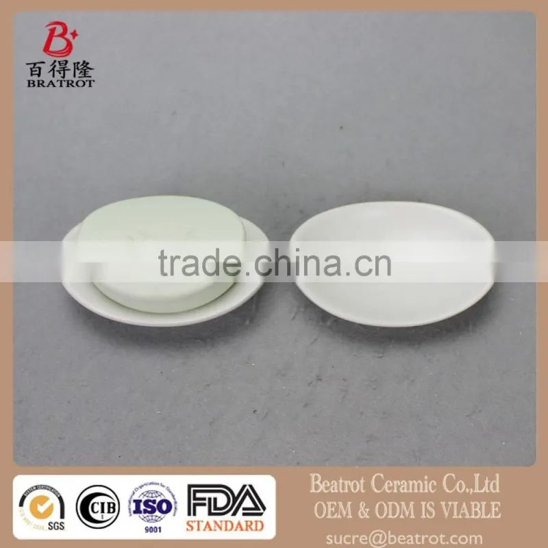 Beatrot Ceramic Heart Shape Soap Dish Tray