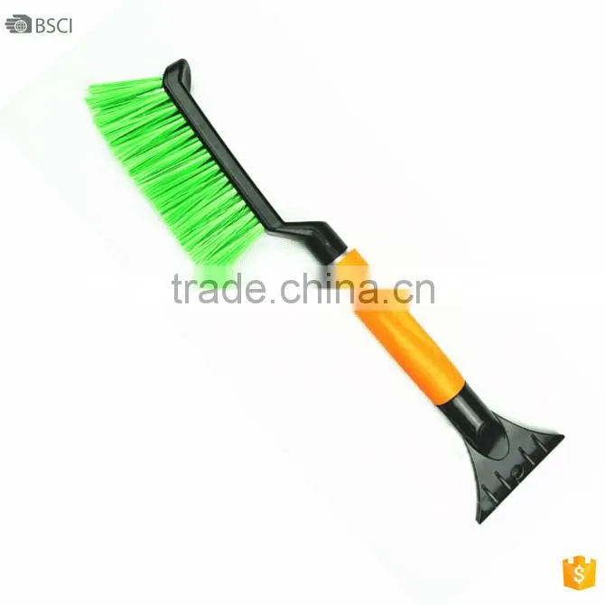 factory price good quality snow brush with EVA grip, soft snow brush