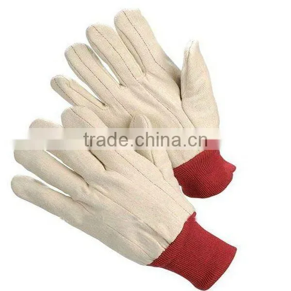 Durable cotton hot mill glove