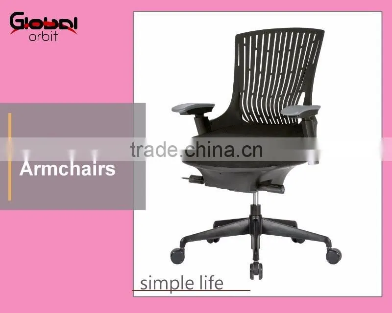 2016 Hot selling mobile office computer chair with fabric adjustable backrest