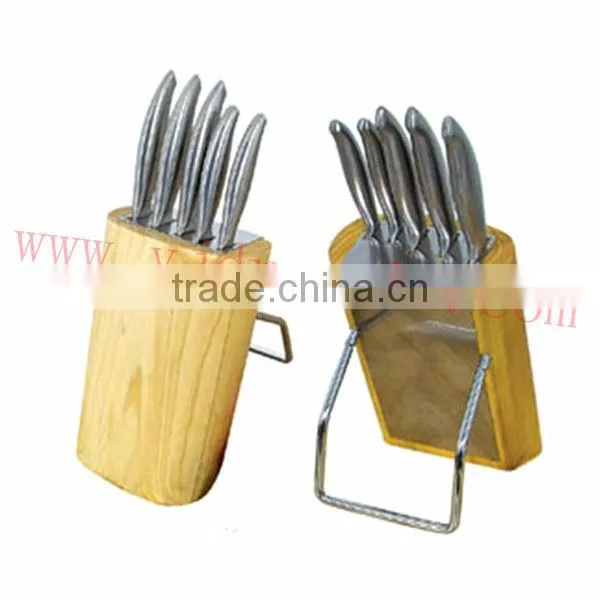 KN-5230 Core Bamboo Classic Bamboo Cutting Board Mezzaluna mincing set