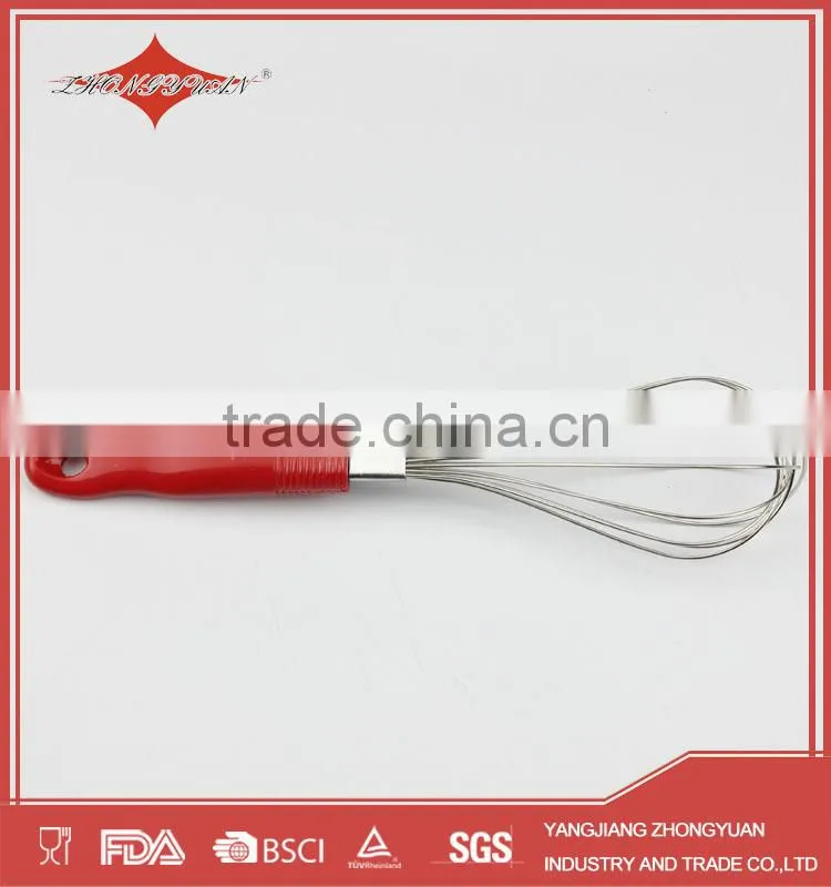 2015 new products 12 inches egg beater with plastic handle