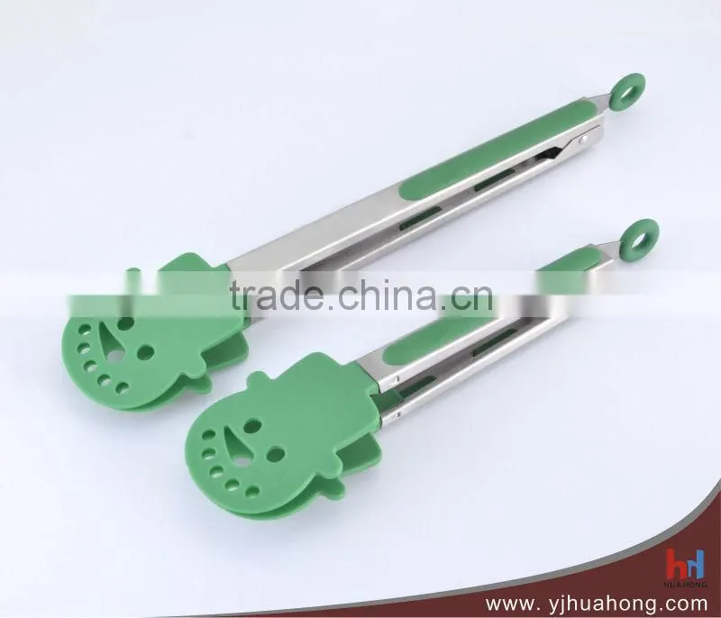 7" Nylon Small Food Tongs